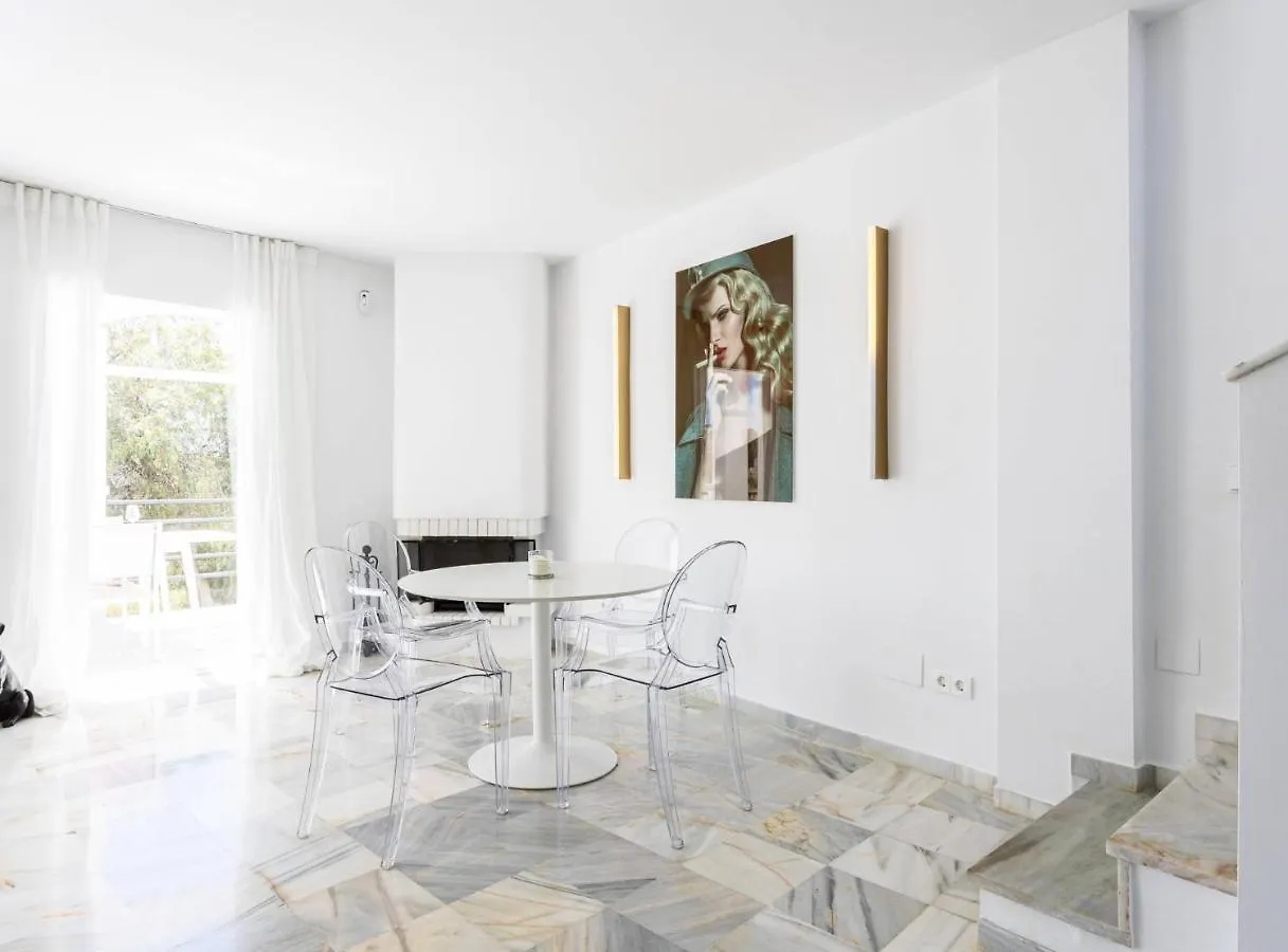 Ferienhaus Villa Modern Townhouse With Sea View In Marbella